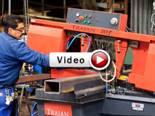 The Trajan 20 in use at Steel Fab shops all over the United States to cut all types of steel 