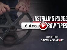 This video is about Rubber Tire Instalation