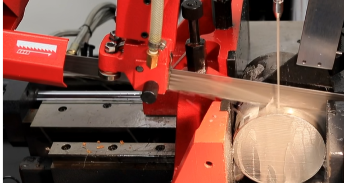 Breaking in a new band saw blade for smoother cuts and extended blade life