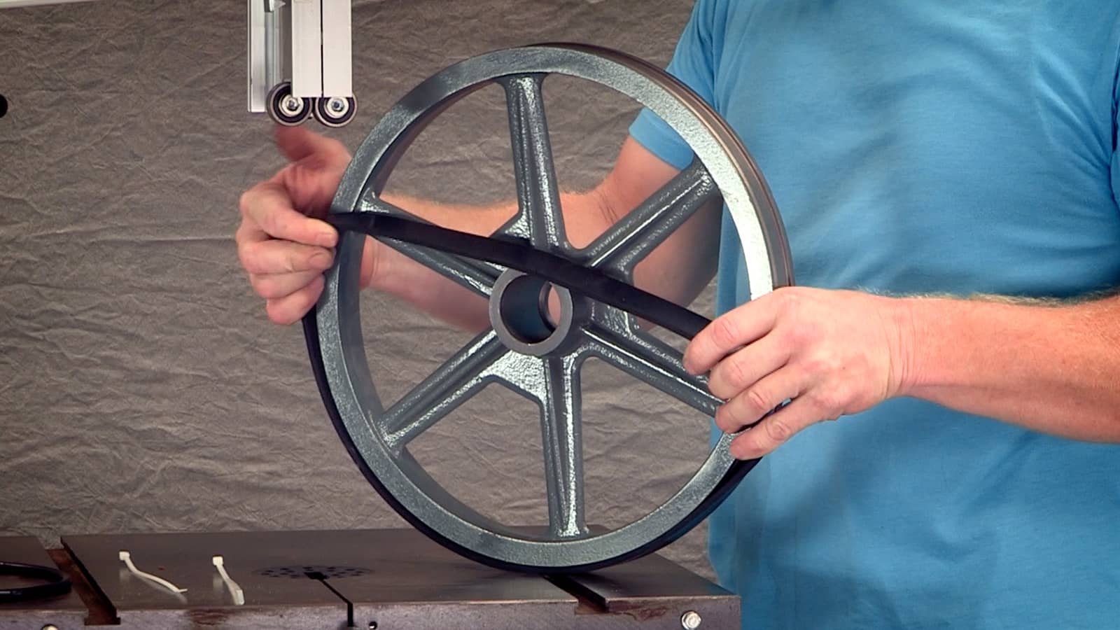 How to Install Bandsaw Tires
