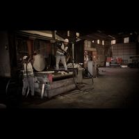 Industrial cutting with QSaw 1002 triple chip carbide band saw blade