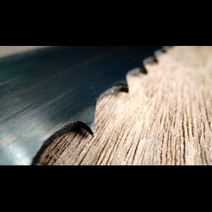 Close Up Shot, QSaw, Q201 Series Hard Back Carbon Band Saw Blade