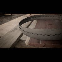 QSaw 906 Bi-Metal Sawmill Blade Cutting Performance Designed to Last 3× Longer