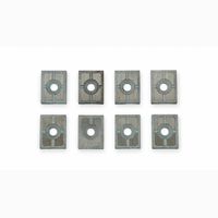 1 1/4” (34mm) Upgrade Set of 8 Carbide Side Guides