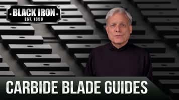 Carbide Blade Guides – Black Iron Parts and Sawguides for Precision Metal Cutting