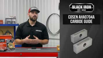 Cosen AHA0704A Carbide Backup Guides Product Overview