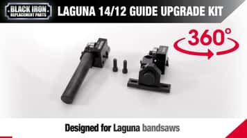 Laguna 14/12 – 360 Video Demo for this Laguna 14/12 Roller Guide Upgrade Kit for your band saw