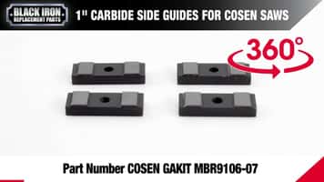 COSEN GAKIT MBR9106-07 Carbide Guides 360° Video Overview