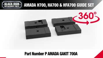 Amada 700A 360 Carbide Guide Set — 360° video overview