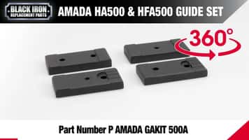 Amada 500A Carbide Guide Set — 360° video overview
