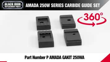 Amada 250WA Carbide Guide Set — 360° video overview
