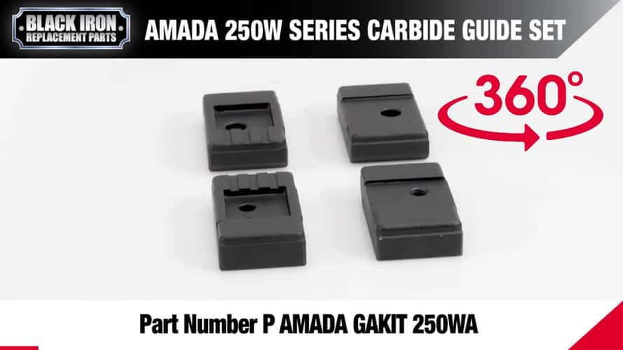 Amada 250 Series Band Saw Upgrade Set of 4 Guides