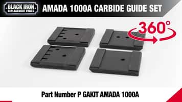 Amada 1000A Carbide Guide Set — 360° Video Overview