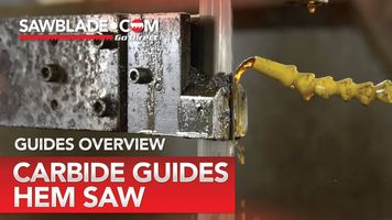 Slider, HEM Saw, V-100HLM-3 Carbide Guide Set
