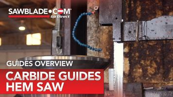 Slider, HEM Saw, V200M Carbide Guide Set