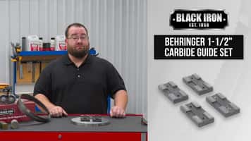 Behringer 101826223110 Carbide Side Guides Product Overview