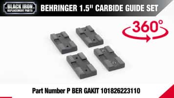 Behringer 101826223110 Carbide Guides 360° Video Overview