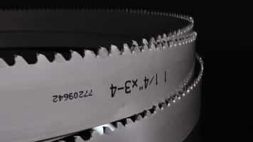 QSaw 1002 Triple Chip Carbide Band Saw Blade Cutting Performance | Industrial Metal Cutting