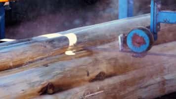 QSaw 906 Bi-Metal Portable Sawmill Blade Cutting with 3× Longer Blade Life