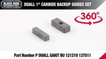 P DoAll Gakit BU 121210 137511 Carbide Backup Guides 360° Video Overview