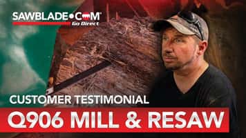 Algoa Millworks Customer Testimonial QSAW 906 Bi Metal Bandsaw Blade Sawmill Performance
