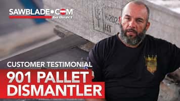J & Sons Customer Testimonial Juan Casillas on QSAW 901 Dismantler Blade Performance