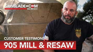 J & Sons Customer Testimonial QSAW 905 Sawmill Blade Performance and Reliability