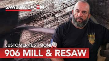 J & Sons Customer Testimonial QSAW 906 Bi Metal Bandsaw Blade Durability and Performance