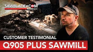 Algoa Millworks Customer Testimonial QSAW 905 PLUS Resaw Bandsaw Blade Performance in Portable Mill Work