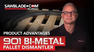 Power & Precision: The Qsaw 901 M42 Pallet Dismantler Blade in Action